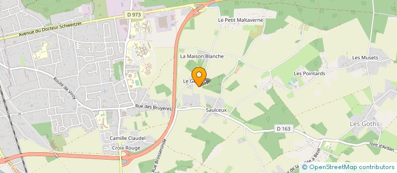 localisation de l'entreprise MONSIEUR DIDIER MONIN à AMILLY