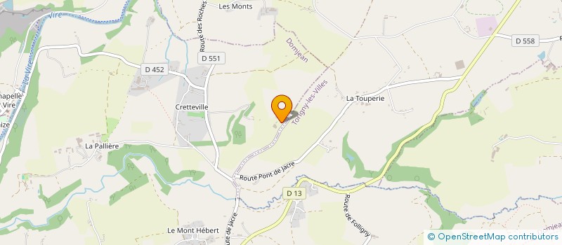 localisation de l'entreprise MONSIEUR DIDIER MONTAGNE à DOMJEAN