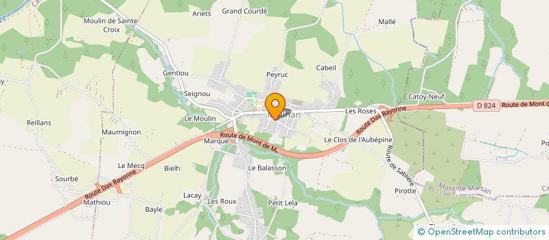 localisation de l'entreprise MONSIEUR DIDIER MONTAMBAUX  MEILHAN