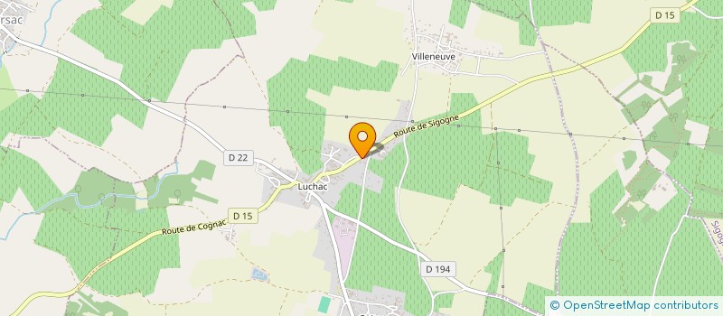 localisation de l'entreprise MONSIEUR DIDIER MONTAROUX  CHASSORS