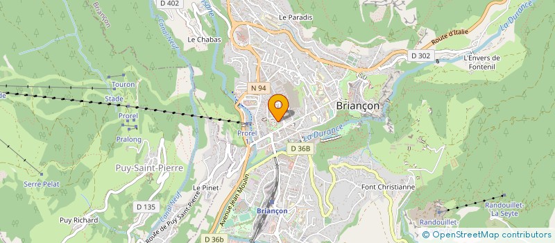 localisation de l'entreprise MONSIEUR DIDIER MORANVAL-VINCENT à BRIANCON