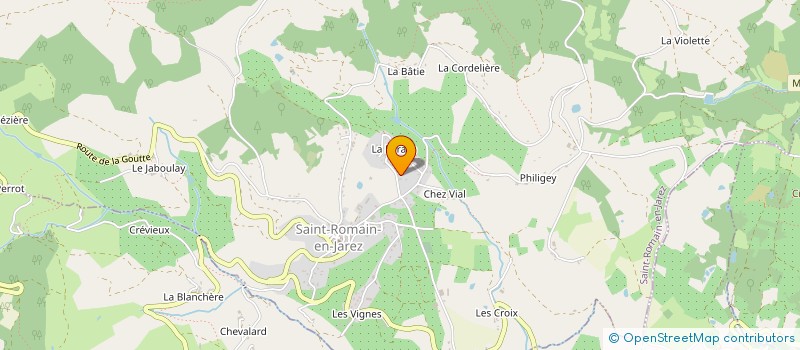 localisation de l'entreprise MONSIEUR DIDIER MOREL à SAINT-ROMAIN-EN-JAREZ