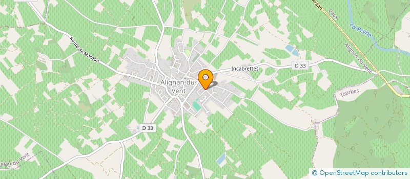 localisation de l'entreprise MONSIEUR DIDIER MORENO  ALIGNAN-DU-VENT