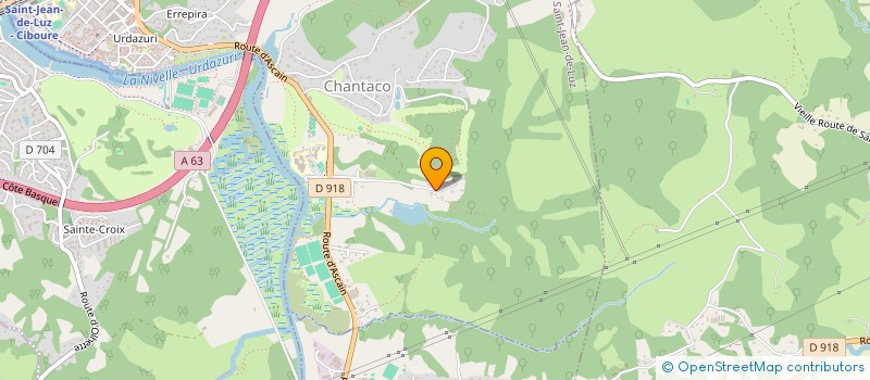 localisation de l'entreprise MONSIEUR DIDIER MORIN à SAINT-JEAN-DE-LUZ