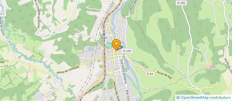 localisation de l'entreprise MONSIEUR DIDIER MOTARD  GAN