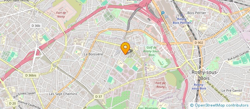 localisation de l'entreprise MONSIEUR DIDIER MOUCHE à MONTREUIL