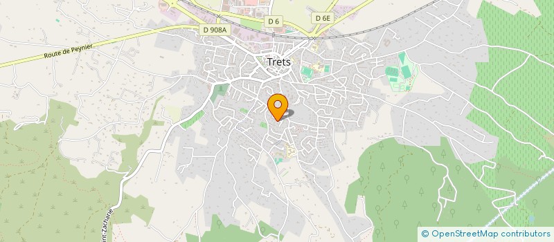 localisation de l'entreprise MONSIEUR DIDIER MOUGIN  TRETS