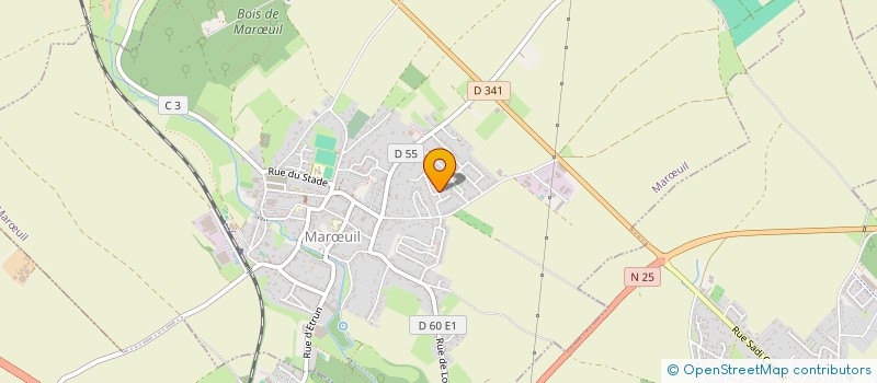 localisation de l'entreprise MONSIEUR DIDIER MOULINIER  MARUIL