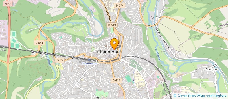 localisation de l'entreprise MONSIEUR DIDIER MOURIOT à CHAUMONT