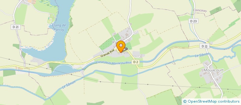 localisation de l'entreprise MONSIEUR DIDIER MOUROT  PARROY