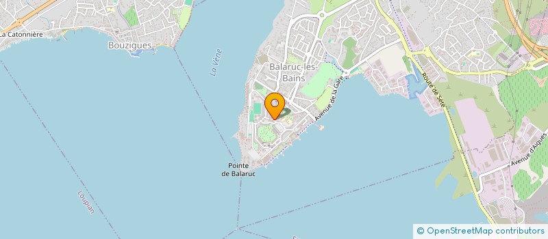 localisation de l'entreprise MONSIEUR DIDIER MOUROUVIN  BALARUC-LES-BAINS