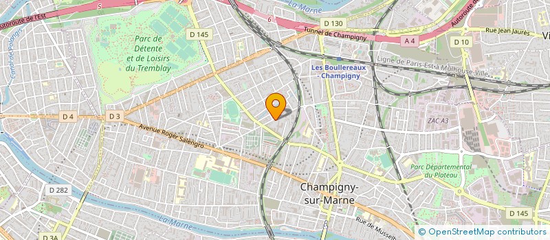 localisation de l'entreprise MONSIEUR DIDIER MR MONIN à CHAMPIGNY-SUR-MARNE