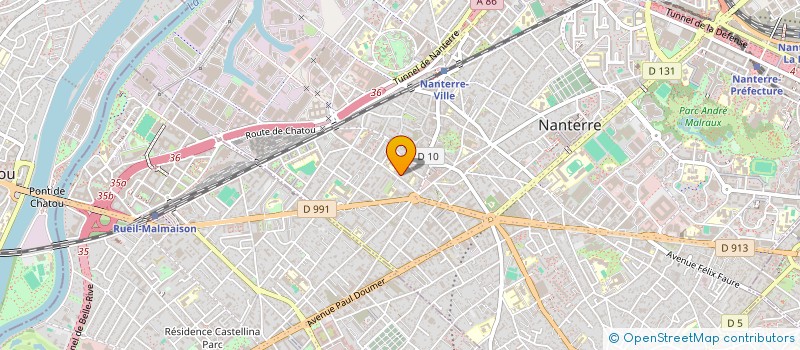 localisation de l'entreprise MONSIEUR DIDIER MREJEN  NANTERRE