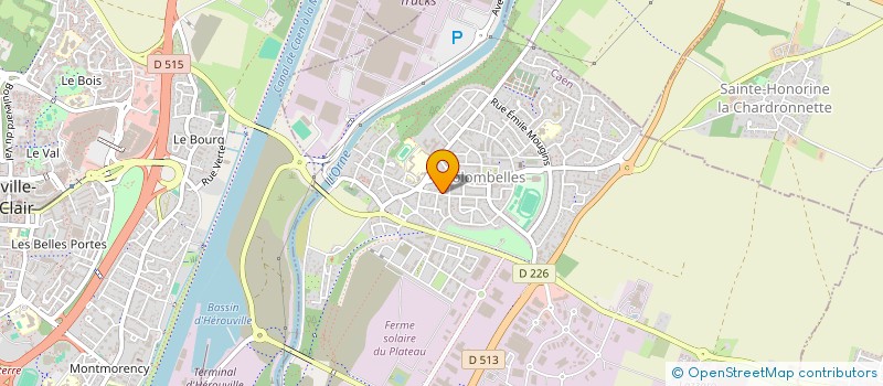 localisation de l'entreprise MONSIEUR DIDIER MUSSON  COLOMBELLES