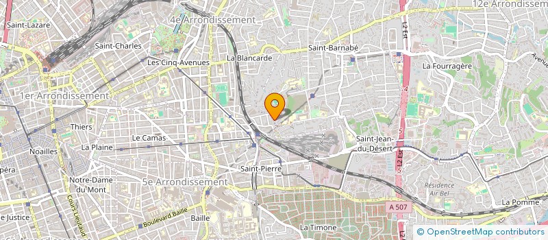 localisation de l'entreprise MONSIEUR DIDIER NADEAU à MARSEILLE