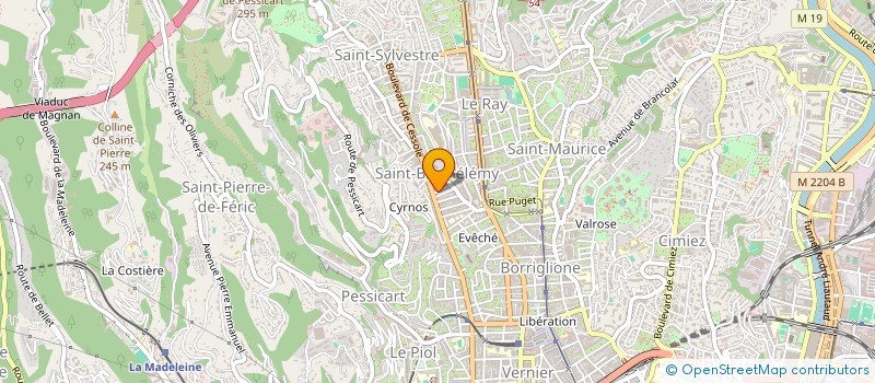 localisation de l'entreprise MONSIEUR DIDIER NAPOLETANO à NICE