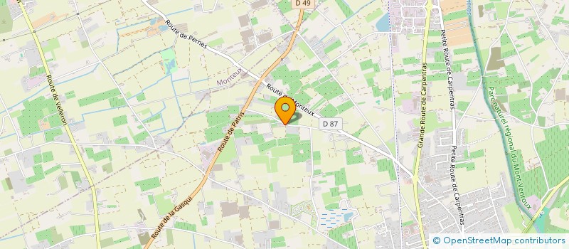 localisation de l'entreprise MONSIEUR DIDIER NAVARRO à PERNES-LES-FONTAINES