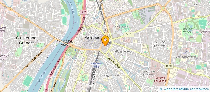 localisation de l'entreprise MONSIEUR DIDIER NAYEL à VALENCE