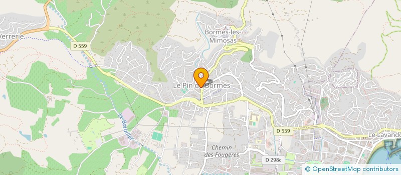 localisation de l'entreprise MONSIEUR DIDIER NEGRO  BORMES-LES-MIMOSAS