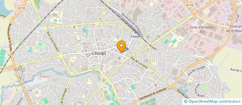 localisation de l'entreprise MONSIEUR DIDIER NELLO à CHOLET