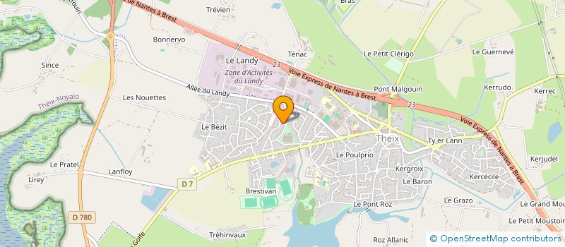 localisation de l'entreprise MONSIEUR DIDIER NICOL  SURZUR
