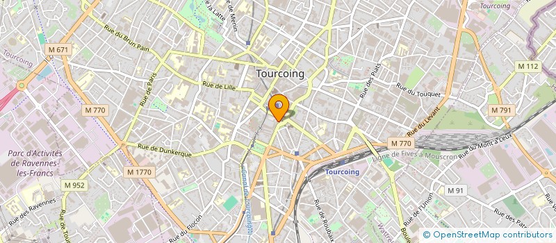 localisation de l'entreprise MONSIEUR DIDIER NICOLAS  TOURCOING