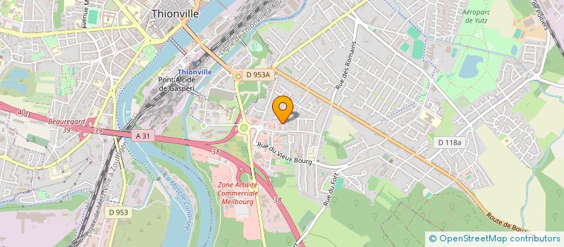 localisation de l'entreprise MONSIEUR DIDIER NICOLINI  YUTZ