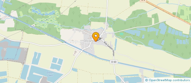 localisation de l'entreprise MONSIEUR DIDIER NICOLLE  ORCONTE