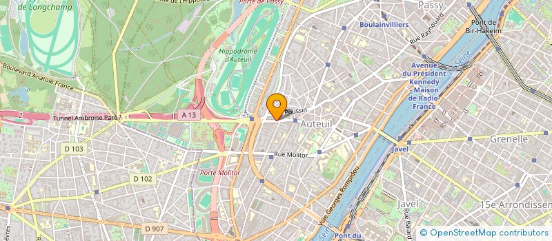 localisation de l'entreprise MONSIEUR DIDIER NIZARD  PARIS