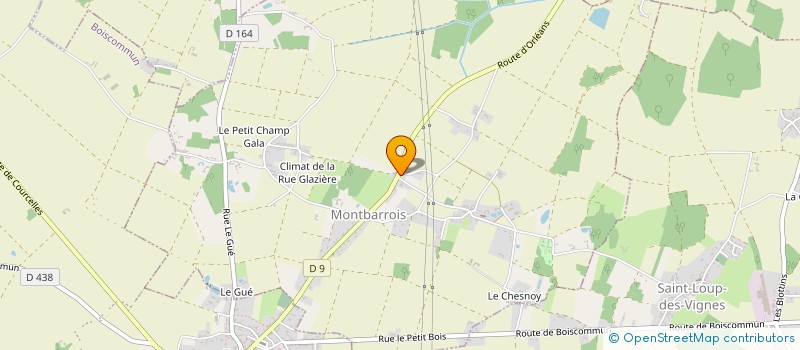 localisation de l'entreprise MONSIEUR DIDIER NOE à NANCRAY-SUR-RIMARDE