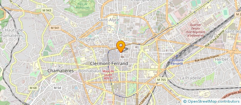 localisation de l'entreprise MONSIEUR DIDIER NOEL  CLERMONT-FERRAND