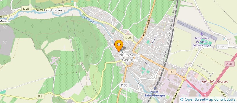 localisation de l'entreprise MONSIEUR DIDIER NOIROT  CHAMBLANC