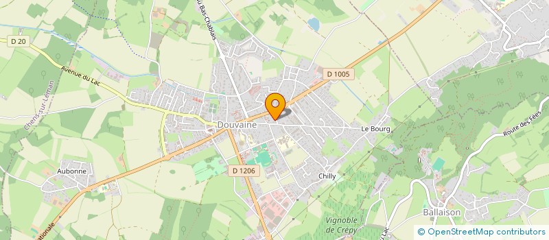 localisation de l'entreprise MONSIEUR DIDIER NORMAND à DOUVAINE