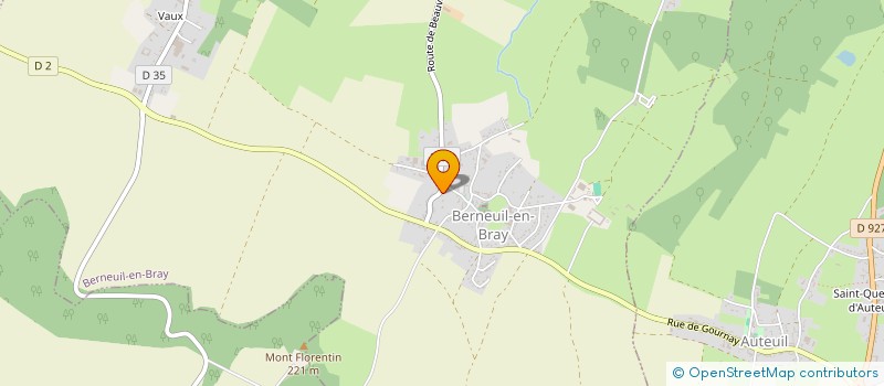 localisation de l'entreprise MONSIEUR DIDIER NOZIERE  BERNEUIL-EN-BRAY