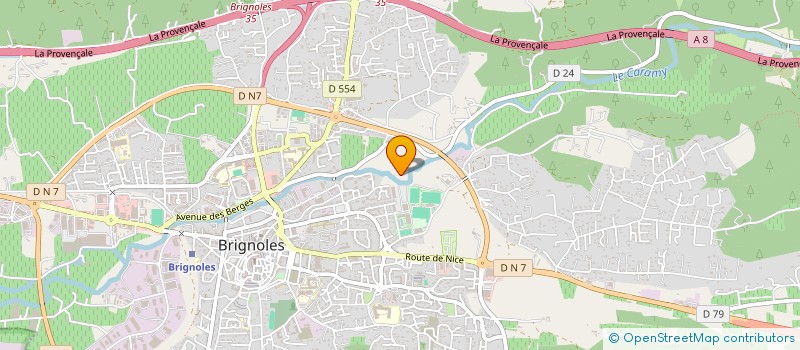 localisation de l'entreprise MONSIEUR DIDIER NUGERMAN  BRIGNOLES