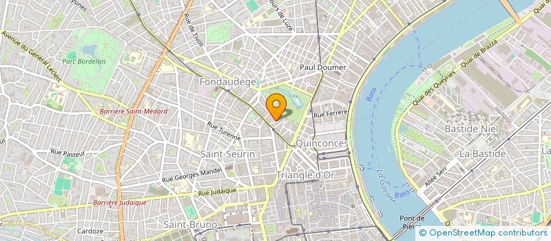 localisation de l'entreprise MONSIEUR DIDIER OCTAVE ERNEST BIRONNEAU  BORDEAUX