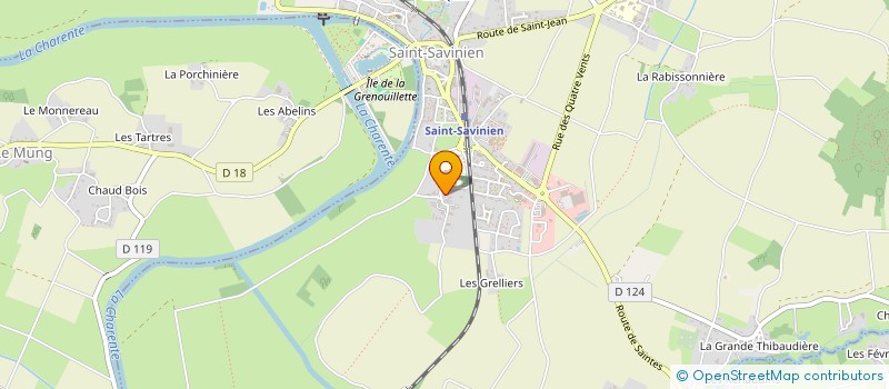 localisation de l'entreprise MONSIEUR DIDIER ODION à SAINT-SAVINIEN