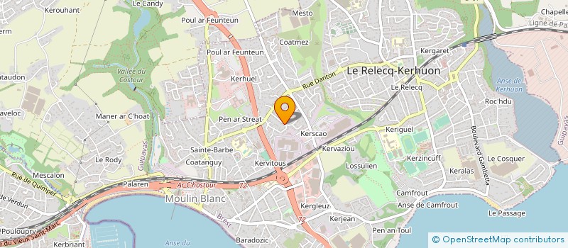 localisation de l'entreprise MONSIEUR DIDIER OLIVRE à BREST