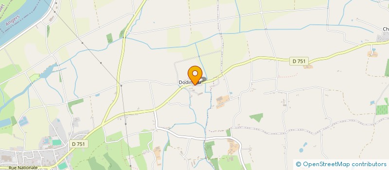 localisation de l'entreprise MONSIEUR DIDIER ONILLON  MAUGES-SUR-LOIRE