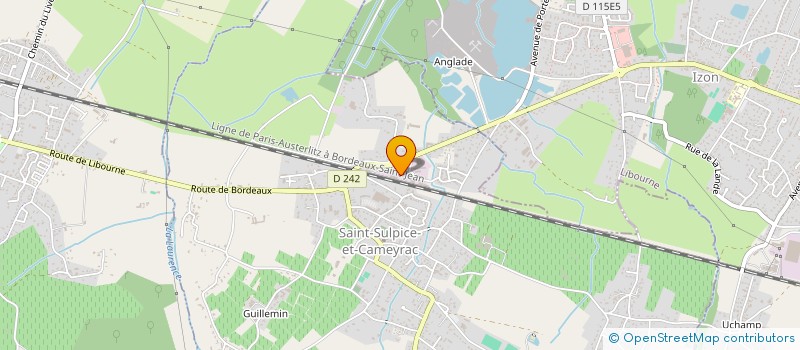 localisation de l'entreprise MONSIEUR DIDIER ORTIZ  SAINT-SULPICE-ET-CAMEYRAC