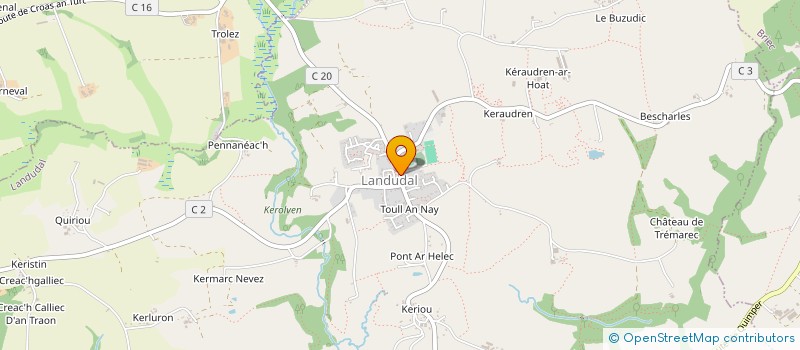 localisation de l'entreprise MONSIEUR DIDIER PABOIS  LANDUDAL