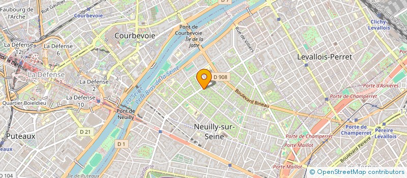 localisation de l'entreprise MONSIEUR DIDIER PAIN à NEUILLY-SUR-SEINE