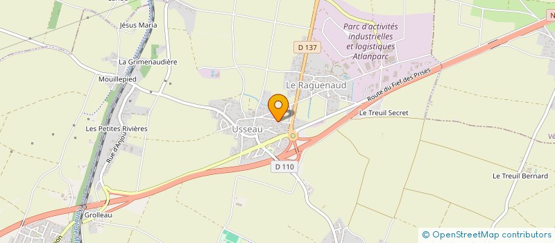 localisation de l'entreprise MONSIEUR DIDIER PAJOT  SAINTE-SOULLE