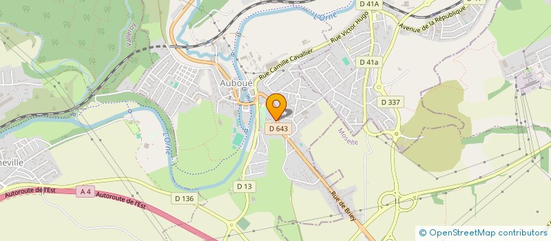 localisation de l'entreprise MONSIEUR DIDIER PALCZYNSKI  AUBOUE