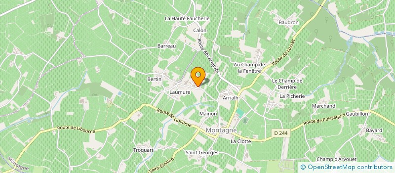 localisation de l'entreprise MONSIEUR DIDIER PAPON  MONTAGNE