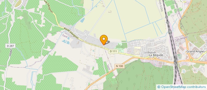 localisation de l'entreprise MONSIEUR DIDIER PARAN  ROCHEFORT-DU-GARD