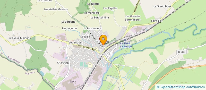 localisation de l'entreprise MONSIEUR DIDIER PARIS à VAL-AU-PERCHE