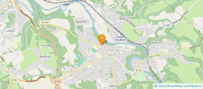 localisation de l'entreprise MONSIEUR DIDIER PASSARELL  CAMBO-LES-BAINS