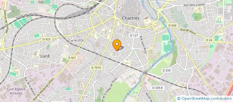 localisation de l'entreprise MONSIEUR DIDIER PASTOURET à CHARTRES