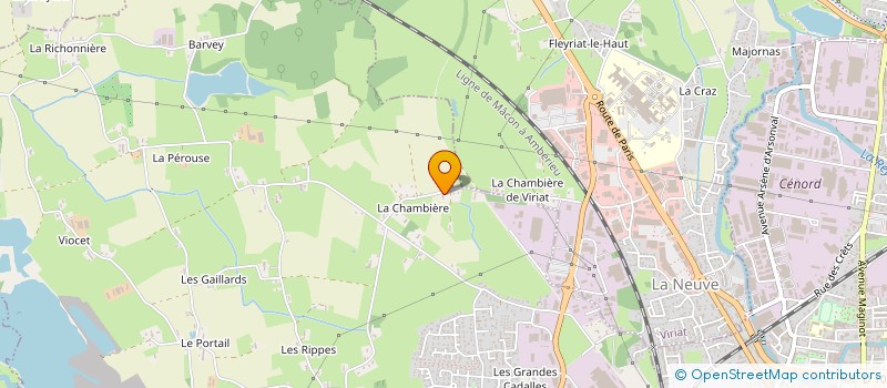 localisation de l'entreprise MONSIEUR DIDIER PATEL à SAINT-DENIS-LES-BOURG